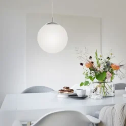 LED Pendelleuchte opal mattem Glas 25cm IP20 Innenleuchte