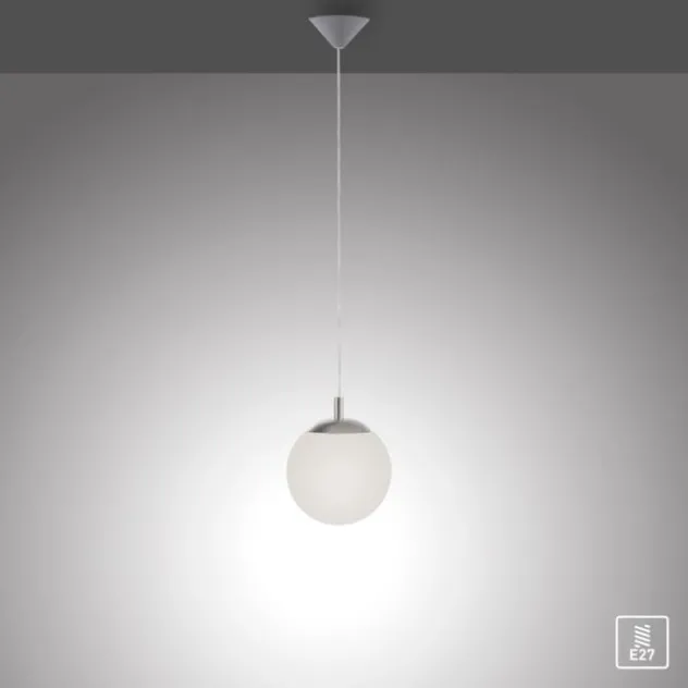 LED Pendelleuchte opal mattem Glas 20cm IP20 Innenleuchte