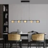 LED Pendelleuchte RIKA schwarz dimmbar höhenverstellbar Memoryfunktion