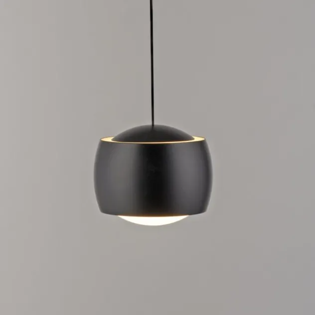 LED Pendelleuchte schwarz 1 flammig höhenverstellbar Esszimmer