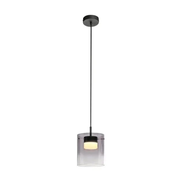 LED Pendelleuchte schwarz 1-flammig dimmbar in 3 Stufen Esszimmer