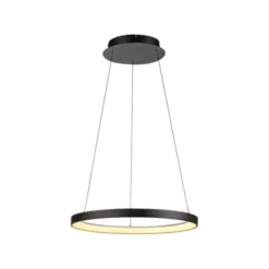 LED Pendelleuchte schwarz höhenverstellbar dimmbar Memoryfunktion
