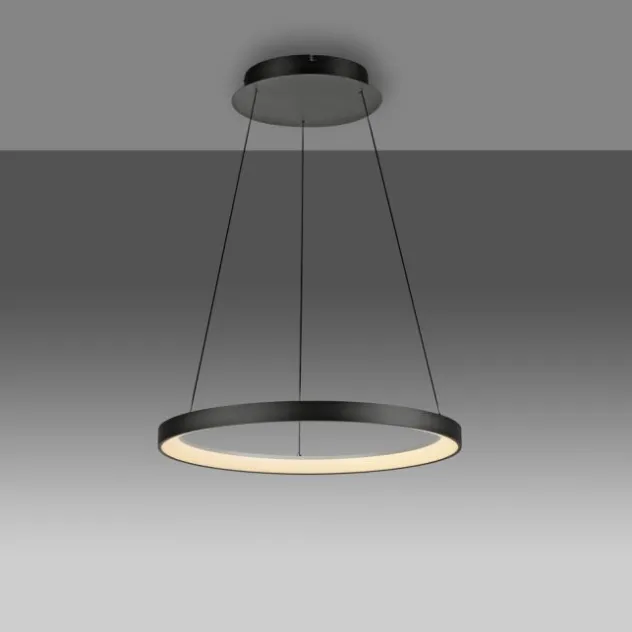 LED Pendelleuchte schwarz höhenverstellbar dimmbar Memoryfunktion