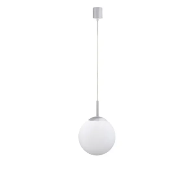 LED Pendelleuchte Smarthome D=20 silber dimmbar App Fernbedienung
