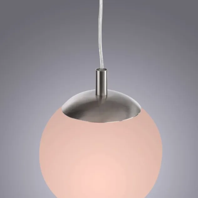 LED Pendelleuchte Smarthome D=20 silber dimmbar App Fernbedienung