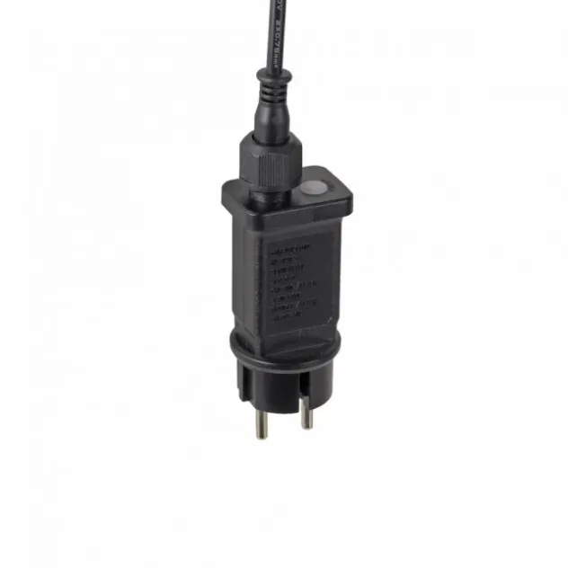 LED Spießleuchte D=50cm schwarz IP65 Schutz Timerfunktion Gartenlampe