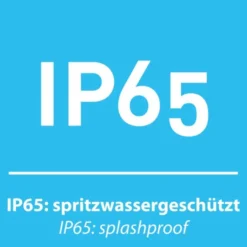 LED Spießleuchte D=50cm schwarz IP65 Schutz Timerfunktion Gartenlampe