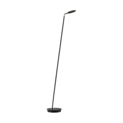 LED Stehleuchte AKKU BENTE, schwarz, Akkuleuchte, aufladbar, dimmbar,