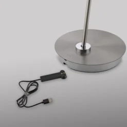 LED Stehleuchte AKKU BENTE, stahl, dimmbar, Akkuleuchte