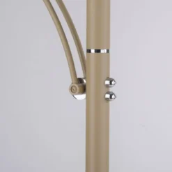 LED Stehleuchte ARTUR, sandfarben, Tastdimmer, dreh-und schwenkbar