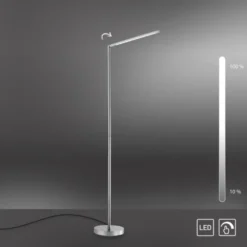 LED-Stehleuchte, höhenverstellbar, inkl. Dimmfunktion über Tastendimmer