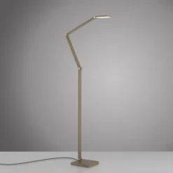 LED Stehleuchte SAMSKY, bronce, dimmbar, höhenverstellbar, Farbtemperatursteuerung