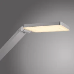 LED Stehleuchte SAMSKY, silber, dimmbar, höhenverstellbar, Farbtemperatursteuerung
