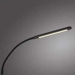 LED Stehleuchte schwarz dimmbar 3 Stufen CCT Touchdimmer Spots drehbar