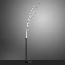 LED-Stehleuchte, schwarz, 3-Flammig, 18 Watt, 2200 Lumen