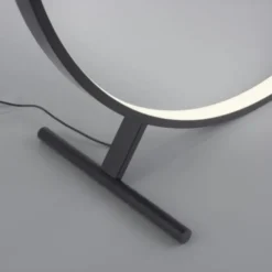 LED Stehleuchte schwarz ring rund dimmbar Fernbedienung CCT