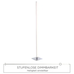 LED Stehleuchte, Touchdimmer, warmweiß