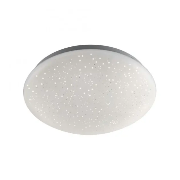 LED-Sternenhimmel, Deckenleuchte, Ø 25cm, dimmbar, RGB+W Farbwechsel