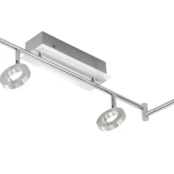 LED Strahlerschienenleuchte, 6-flammig, schwenkbar, spritzwassergeschützt