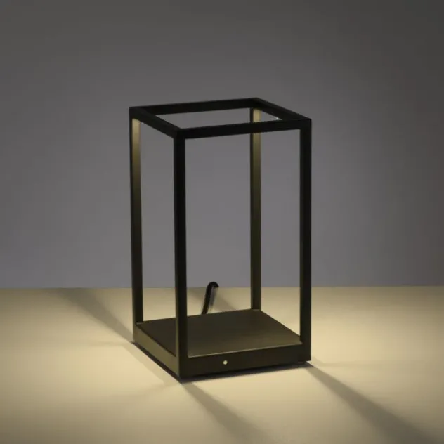 LED Tischleuchte CONNI schwarz, warmweiß, dimmbar, Innenleuchte