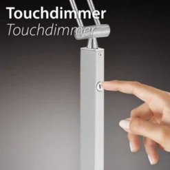 LED Tischleuchte CONNI schwarz, warmweiß, dimmbar, Innenleuchte