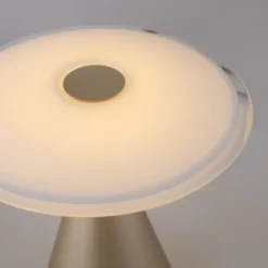 LED Tischleuchte ELIPSA, bronce, Tronic Dimmer, Memoryfunktion