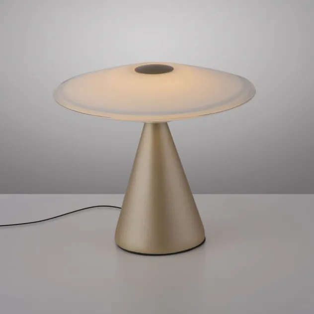 LED Tischleuchte ELIPSA, bronce, Tronic Dimmer, Memoryfunktion