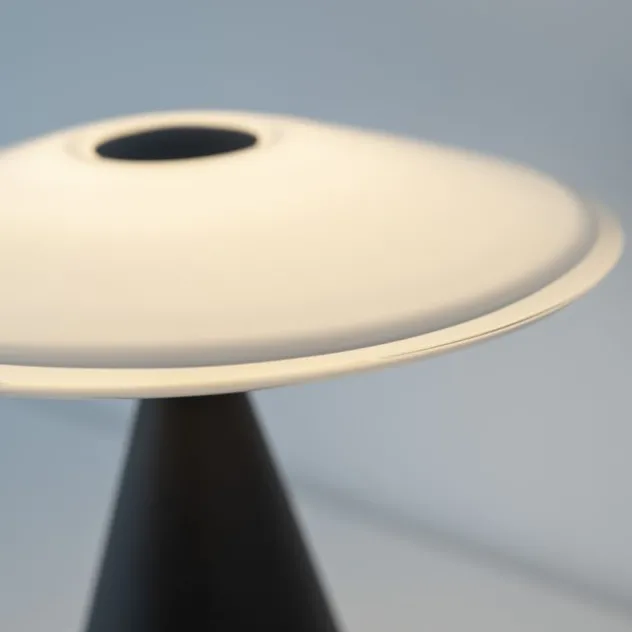 LED Tischleuchte ELIPSA, schwarz, Touchdimmer, Memoryfunktion