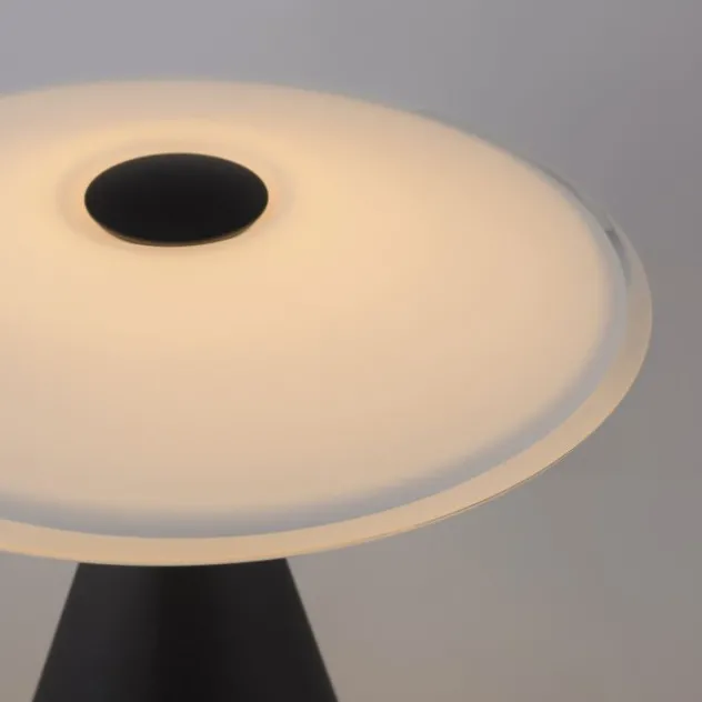 LED Tischleuchte ELIPSA, schwarz, Touchdimmer, Memoryfunktion