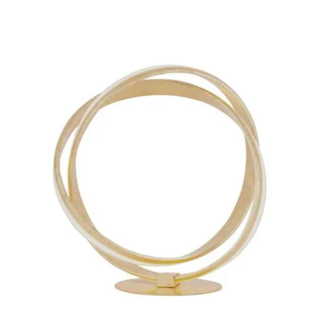 LED-Tischleuchte, goldfarben, elegantes Design, inkl. Dimmfunktion, modern