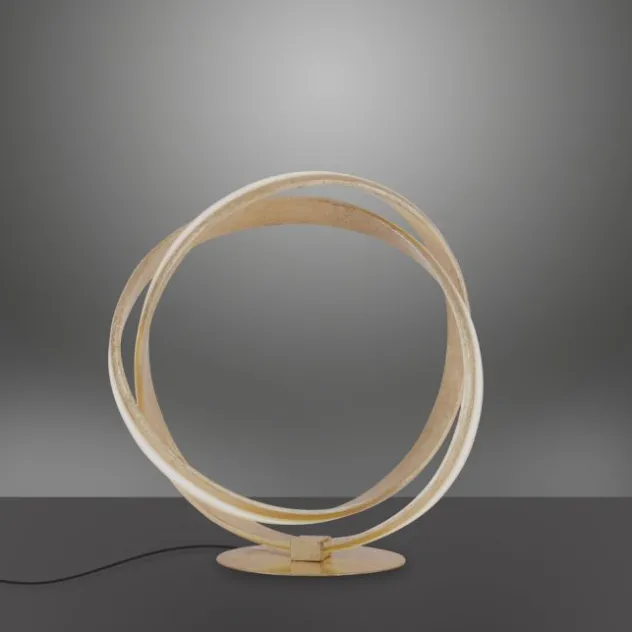 LED-Tischleuchte, goldfarben, elegantes Design, inkl. Dimmfunktion, modern