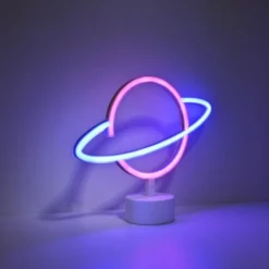 LED Tischleuchte mehrfarbig Motiv Batterie mit Schalter Dekorationslampe