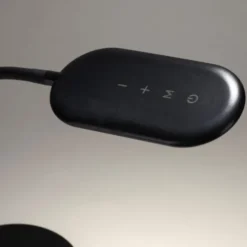 LED Tischleuchte, schwarz, CCT, dimmbar, Innenleuchte, IP20