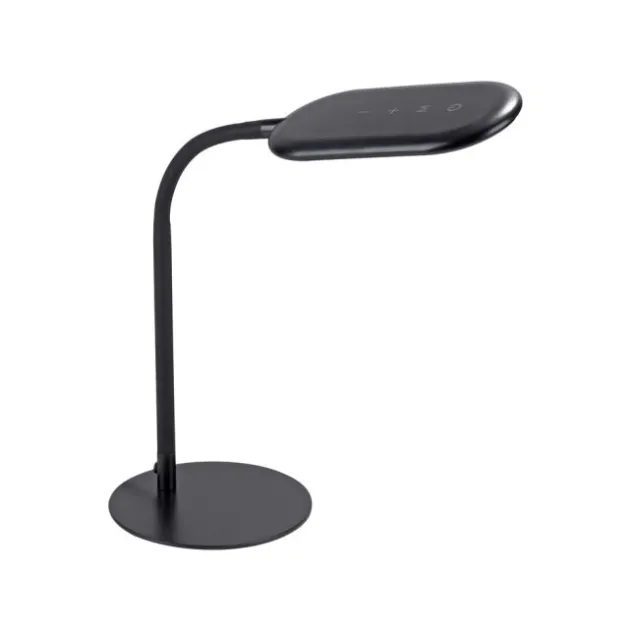 LED Tischleuchte, schwarz, CCT, dimmbar, Innenleuchte, IP20