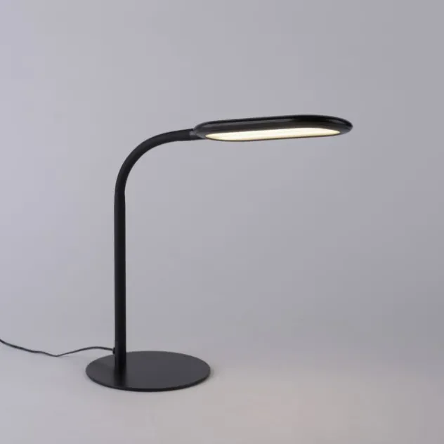 LED Tischleuchte, schwarz, CCT, dimmbar, Innenleuchte, IP20