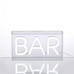 LEDTischleuchte weiß BAR USB Dekorationslampe Schnurschalter