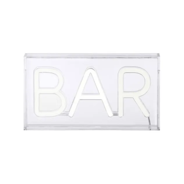 LEDTischleuchte weiß BAR USB Dekorationslampe Schnurschalter