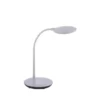 LED-Tischleuchte, weiß, Dimmbar, CCT, inkl. Ladestation für Smartphone