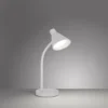 LED Tischleuchte weiß mit Schalter flexible Schreibtischleuchte