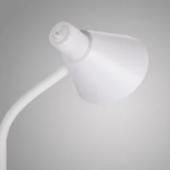 LED Tischleuchte weiß mit Schalter flexible Schreibtischleuchte