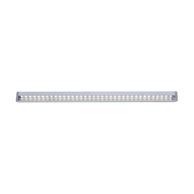 LED-Unterbauleuchte, Aluminium, warmweiße Lichtfarbe, inkl. Tastschalter