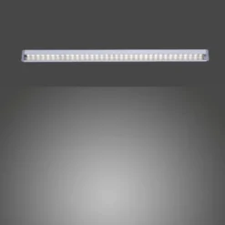 LED-Unterbauleuchte, Aluminium, warmweiße Lichtfarbe, inkl. Tastschalter