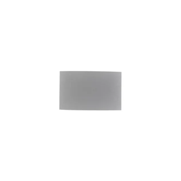 LED-Wandleuchte, Außenleuchte, silber, halbrund, 4flg, warmweiß, Up+Down, IP54