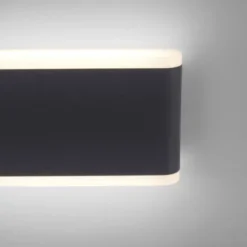 LED Wandleuchte, Außenwandleuchte, IP65, ELSA, anthrazit