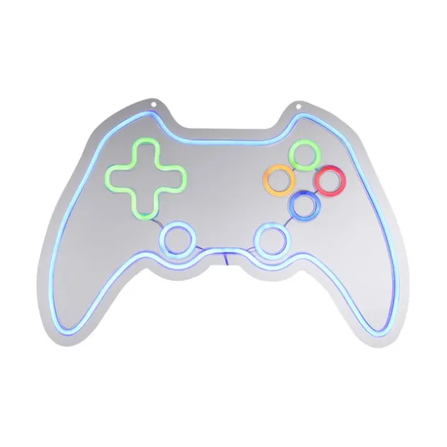 LED Wandleuchte mehrfarbig Controller Gamepad USB Dekoration