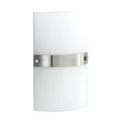 LED Wandleuchte, Opalglas, E14, blendfreies Licht