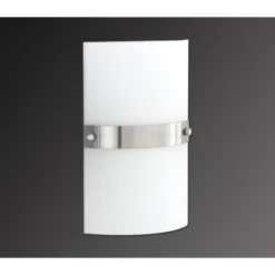 LED Wandleuchte, Opalglas, E14, blendfreies Licht