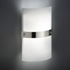 LED Wandleuchte, Opalglas, E14, blendfreies Licht