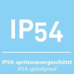 LED-Wandleuchte, silberfarben, halbrunder Form, Up+Down, Lichtkegel