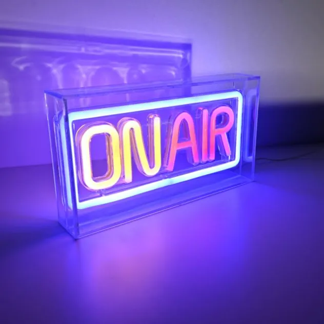 LED Wandleuchte USB Acryl mehrfarbig Schnurschalter Dekoration